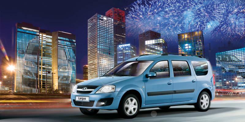 Lada Largus 5 mest